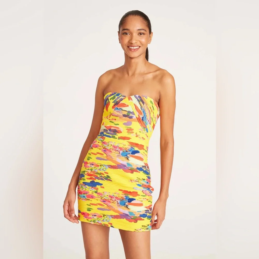 Amur Jana Mini Strapless dress NWT - Picture 2 of 8